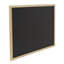 Magnetic Solid Wood Chalkboard Bulletin Board