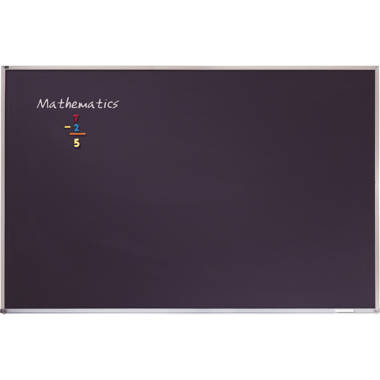 Aarco Products OC3660NT Black Chalkboard - Clear Lacquer