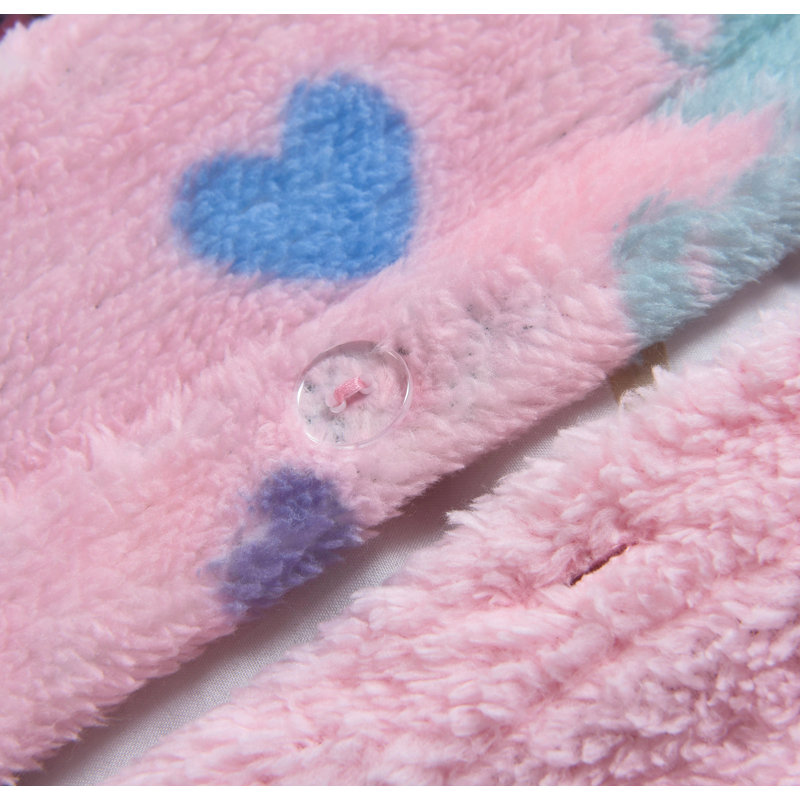 Velosso Unicorn Rainbow Teddy Soft Cosy Fleece Duvet Set, Single