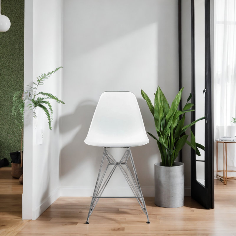 Tabouret Hexham 27 po, Blanc