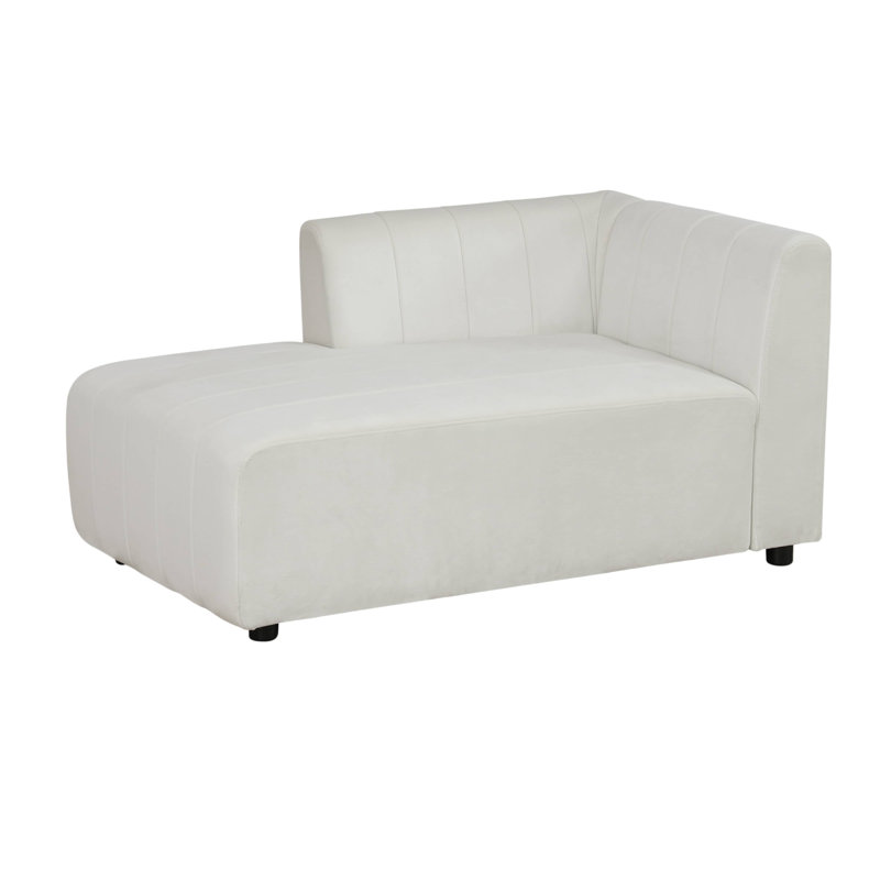 Canapé modulaire de large 120 po Fresco, Accoudoir à gauche (vu de face)