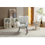 Chaise berçante en tissu Teddy-207878355