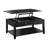Coffee Table w/Lift Top, Black