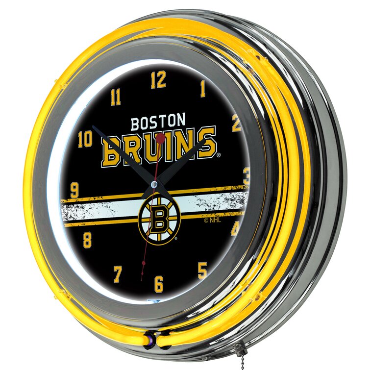 NHL Vintage New York Rangers 14 Neon Clock
