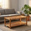 Table basse moderne à 2 niveaux