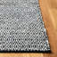 Tapis en cuir tissé à la main Phillis-924570225