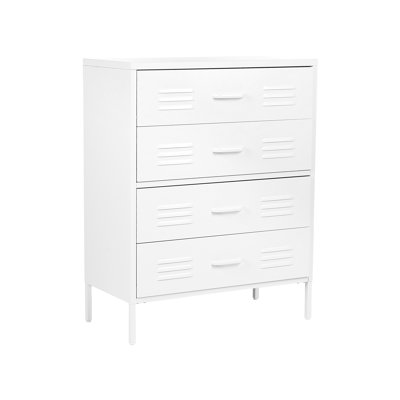 Lakki Steel 80 cm W Chest of 4 Drawers