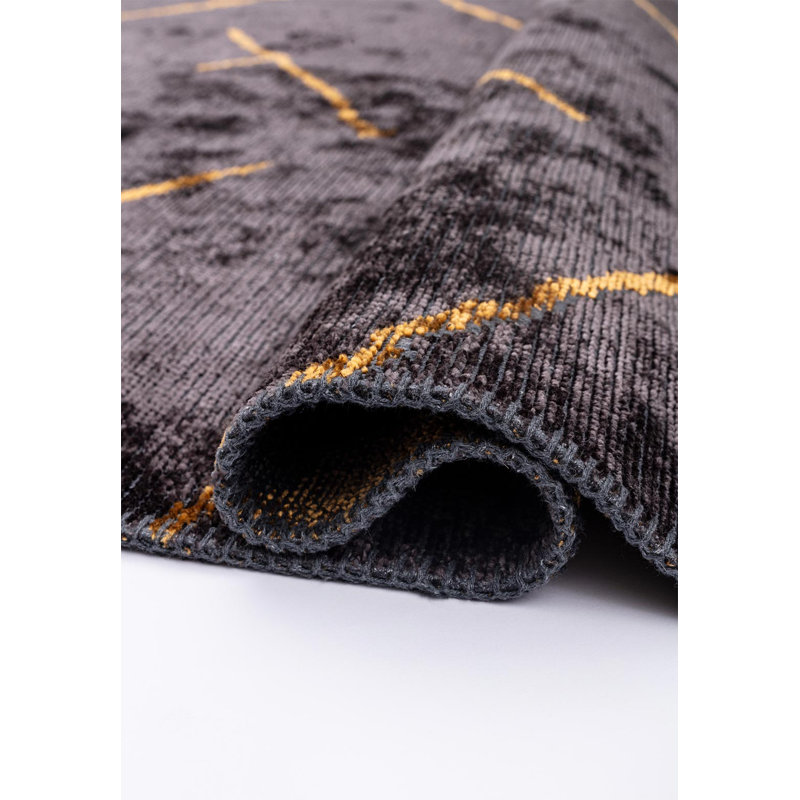 Rapture Abstract Area Rug, Rectangle 6'7" x 8'3"