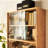 Japanese style all solid wood bookcase