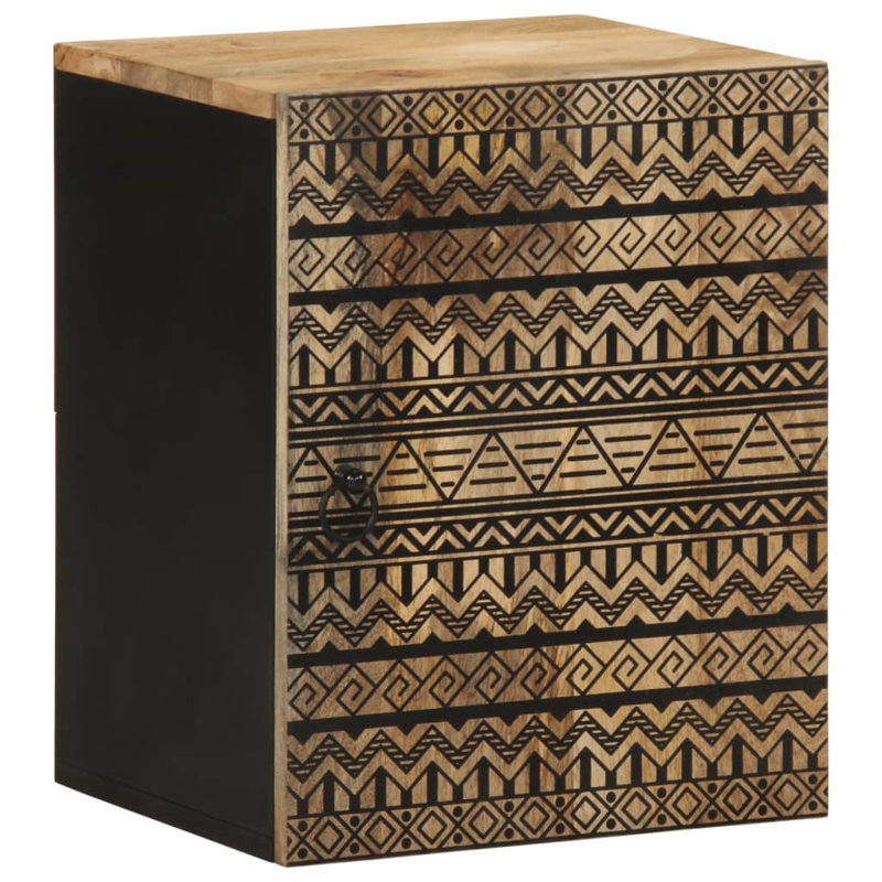 Solid Wood Freestanding Bathroom Cabinet