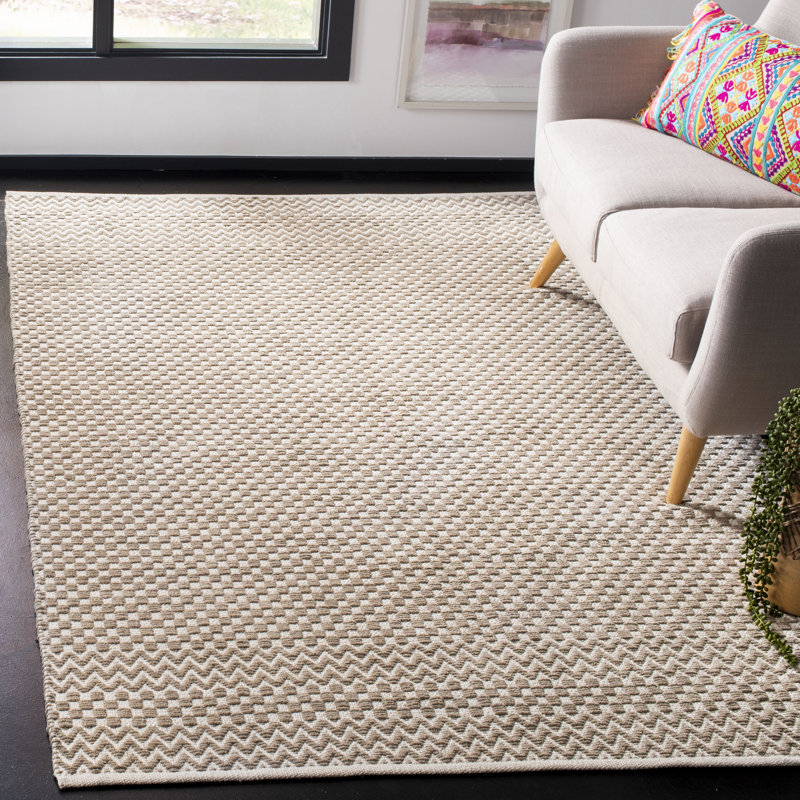 Tapis en coton Alpizar, Rectangle 6 pi x 9 pi