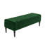 Safar Striped Ottoman Storage Bench – Upholstery Plush Velvet Shoe Bench with Black Turned Wooden Legs-520219410-521705318