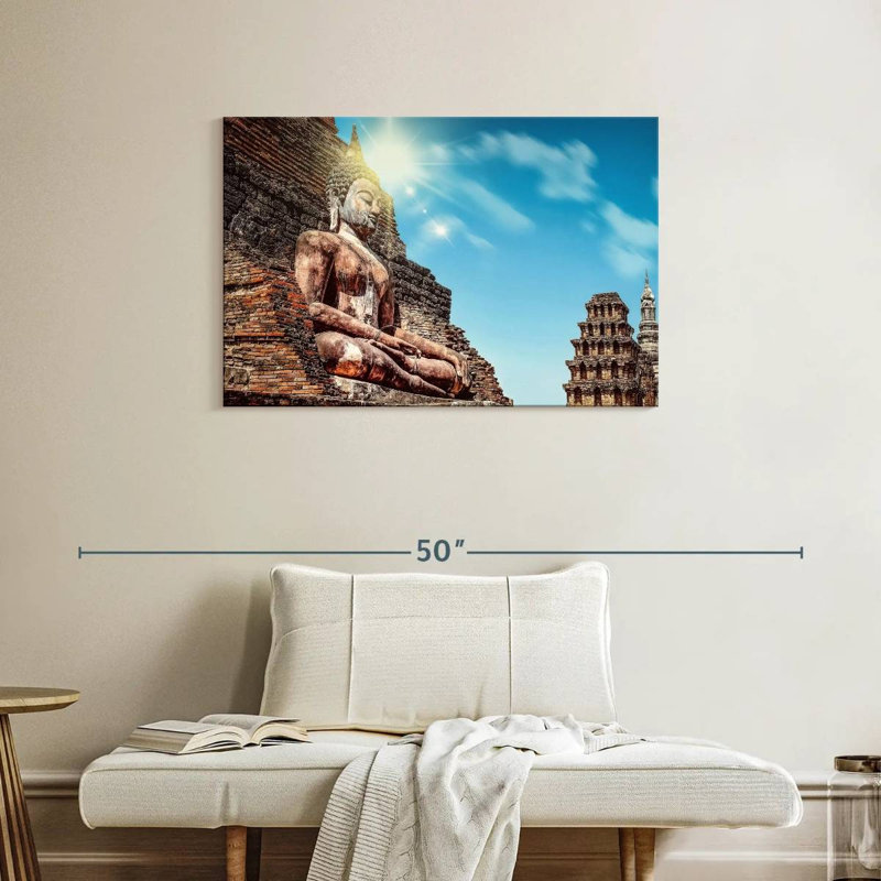 Adella Magnificent Buddha, 24" H x 36" W