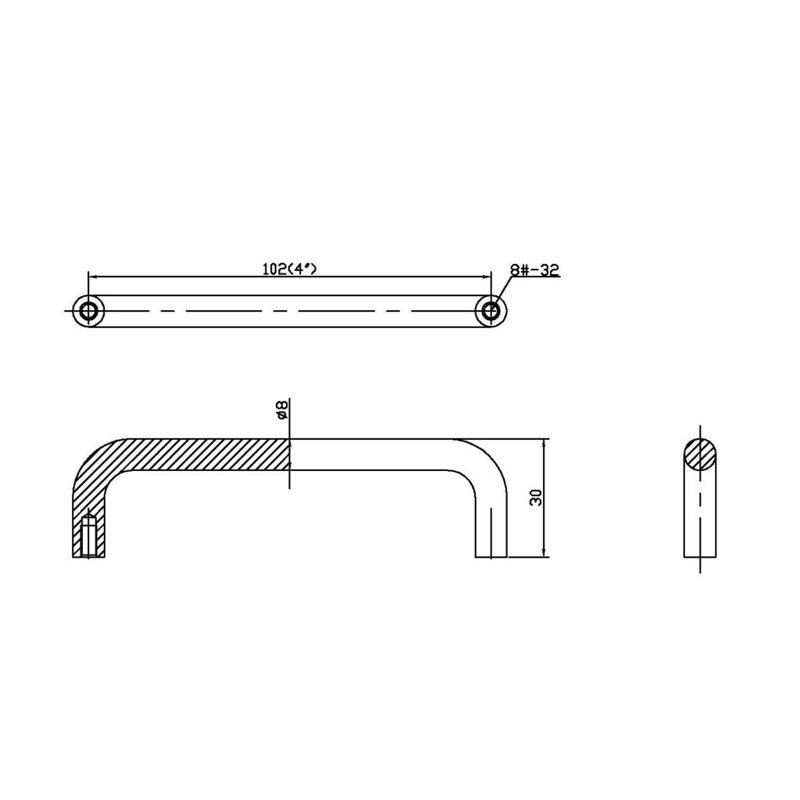 Expression 4" Center to Center Appliance Pull