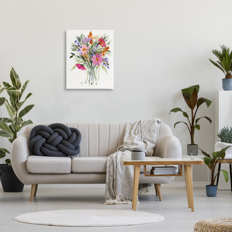 «Simple Mixed Bouquet» par Alexandria Gilbert Kincaid, H 30 po x l 24 po