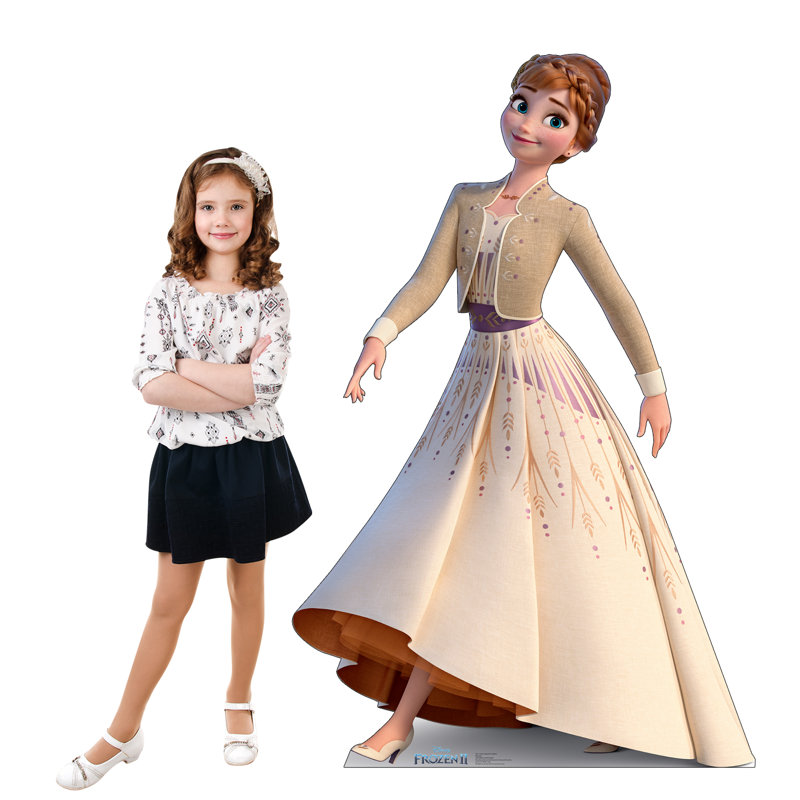 66'' Frozen 2 Anna Life-Size Cardboard Standup