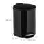 Calexico 5 Litre Step on Rubbish Bin-1598945677