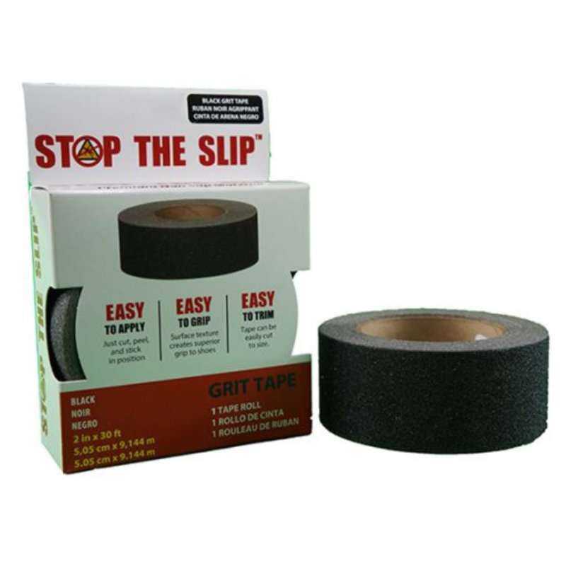 Tapis d’escalier noir stop Abrielle