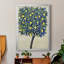 «Lemon Tree Composition II», toile encadrée de qualité supérieure - prête à être accrochée-2046723025-2046722989