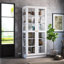 Vitrine 6 portes vitrée avec tablettes