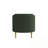 Chenille Bench with flip top storage and Metal Legs-285920375