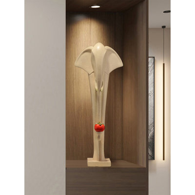 Élément de décoration d'éléphant moderne minimaliste Lucky