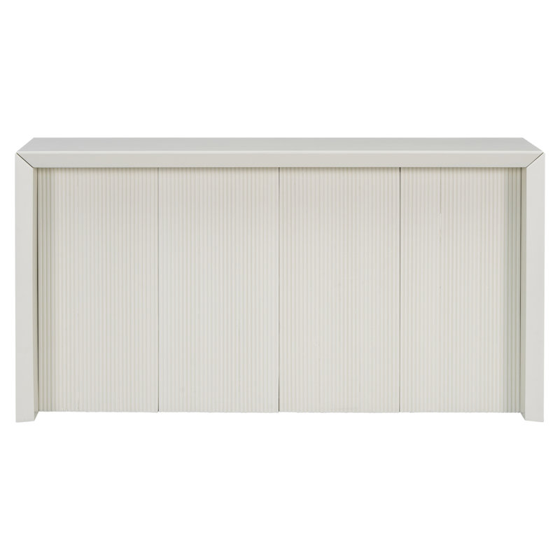 Acacia Wood Veneer Simple Entryway Table With Wavy Designsuitable For Studyentryway Hallway Living Room Foyer