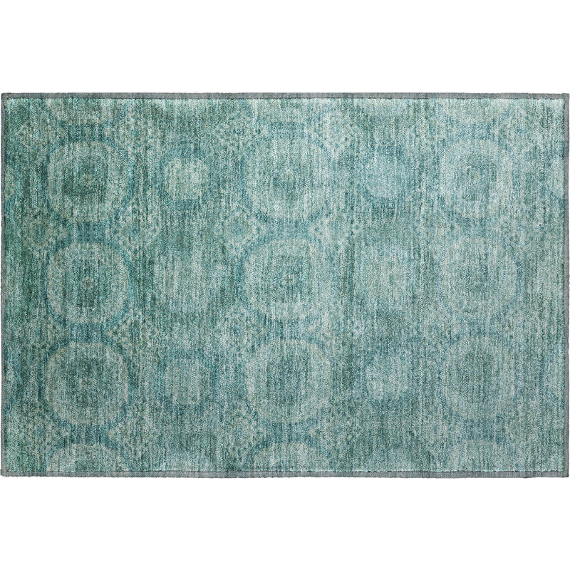 Premium Machine Washable Alaina AMF1925 Panels Rug, Rectangle 1'8" x 2'6"