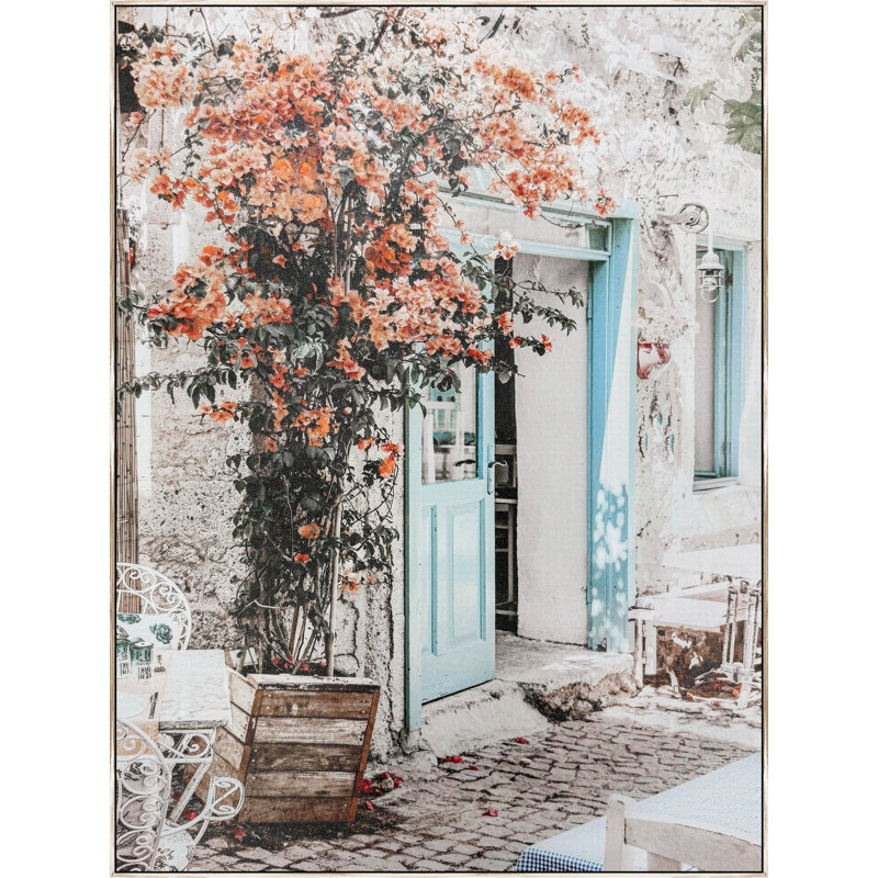 «Clay Courtyard I», art mural sur toile