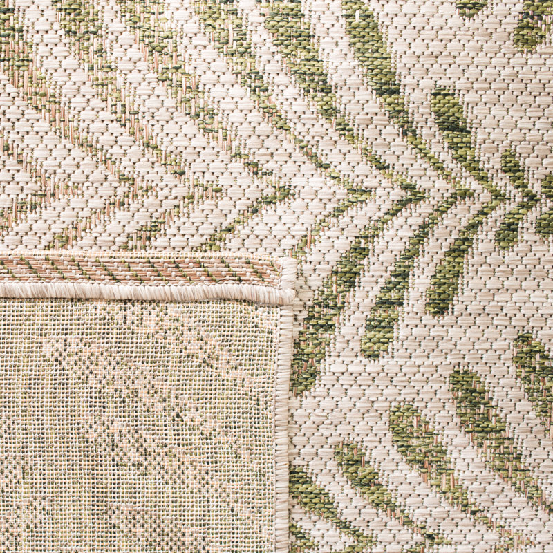Tapis d'intérieur / extérieur à motif géométrique Lueck Performance, Tapis de couloir 2 pi 3 po x 6 pi 7 po