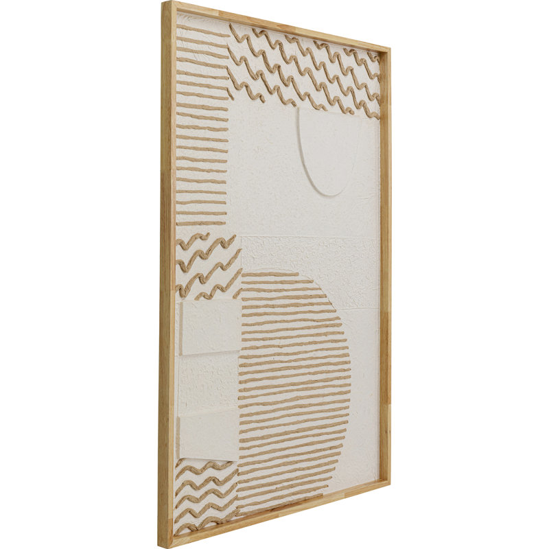 Sandy Waves - Single Picture Frame Illustration