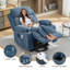Fauteuils inclinables électriques chauffants à massage-2091306177