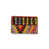 Orange / rouge / noir géométrique