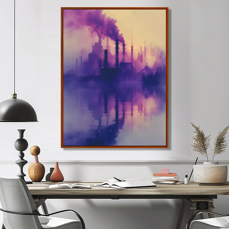 Salon Labori - Factories Wall Art, Toile tendue, H 32 po x l 16 po