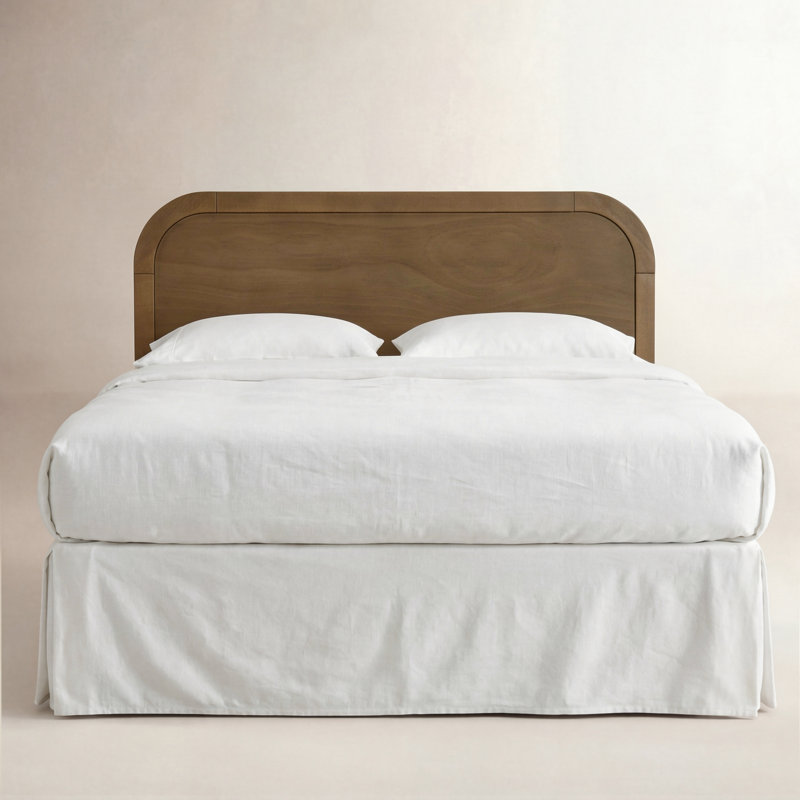 Twin/Full Bed Guardrail, Natural Walnut