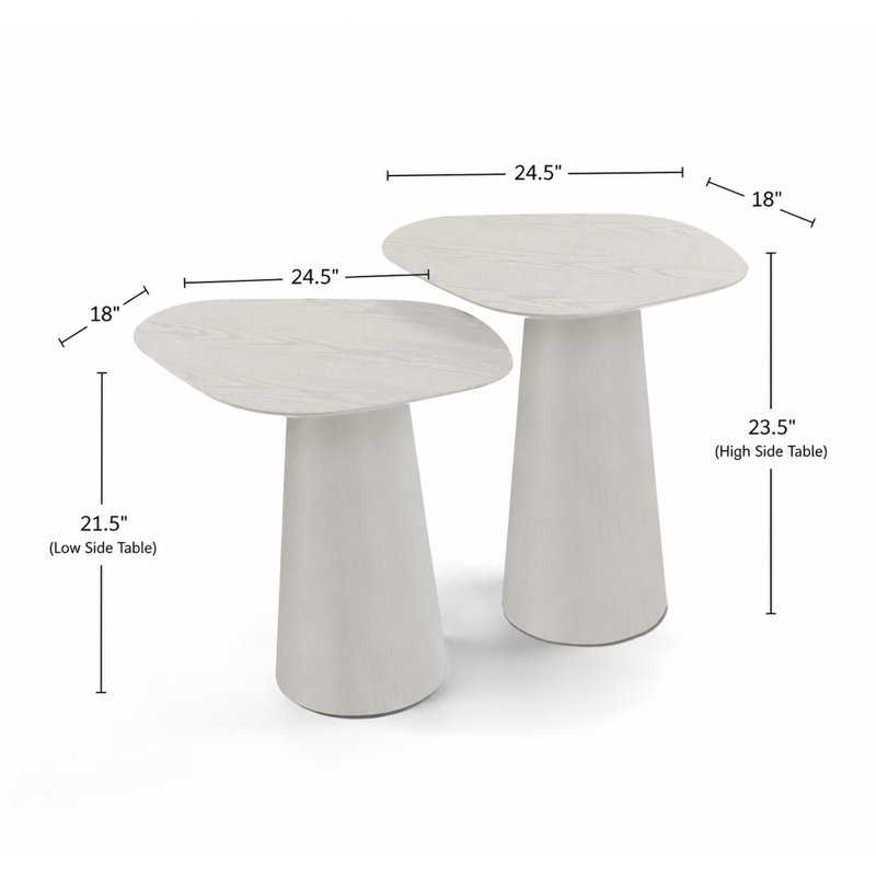 River 2-piece Side Table