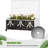 72" H x 35" W x 16" D Outdoor Metal Planter Box with Trellis Decor Raised Garden Bed with Lattice Panel and Wheels for Patio-27100860-27100851