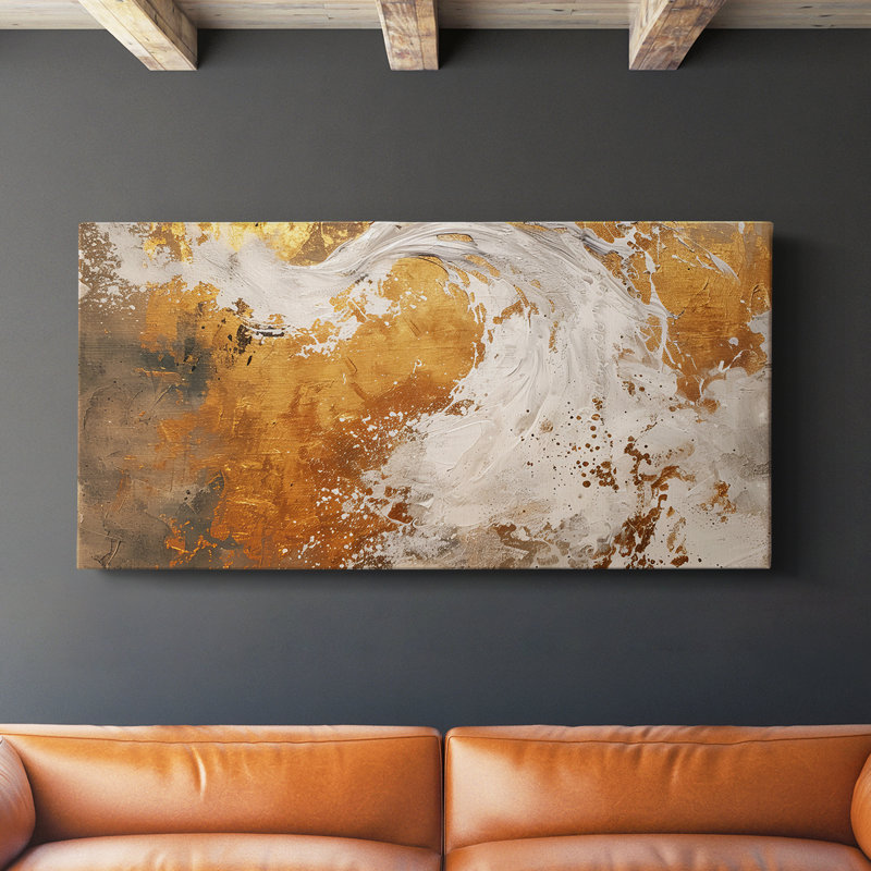 Abstract Series 4 # LVI-Gallery, toile tendue, H 24 po x l 48 po