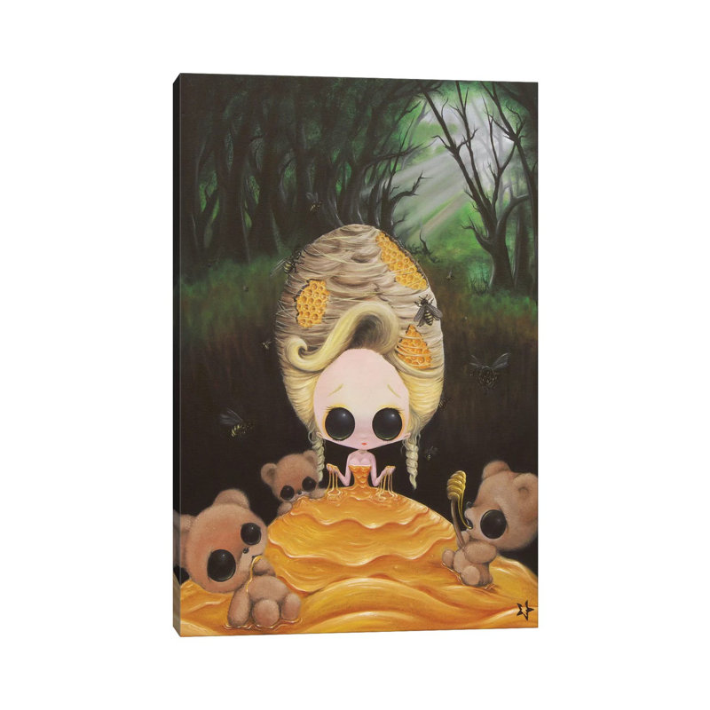 Just Right 1 Piece Wall Art on Canvas, 20.32 cm H x 30.48 cm W, Canvas