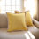Housse de coussin de couleur