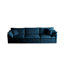 Canapé modulaire surdimensionné en L avec repose-pieds réversible Free Combination Comfy Upholstery-244856712