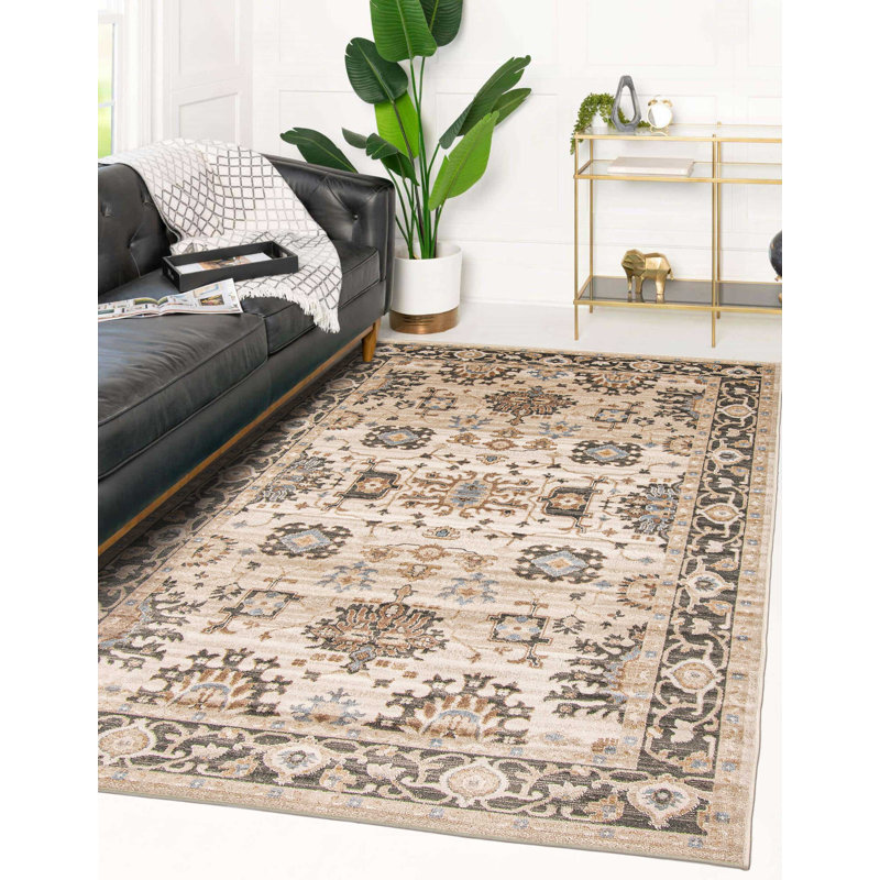 Tapis ivoire Gloria, Rectangle de 5 pi x 8 pi
