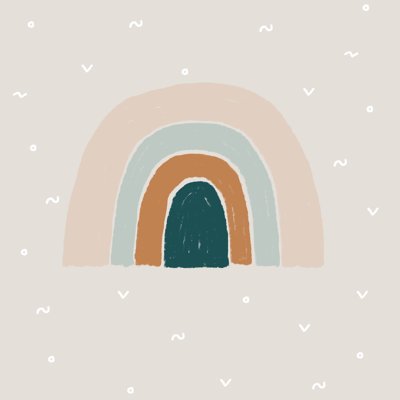 «Scandinavian Rainbow» par Claudia Casal - impression