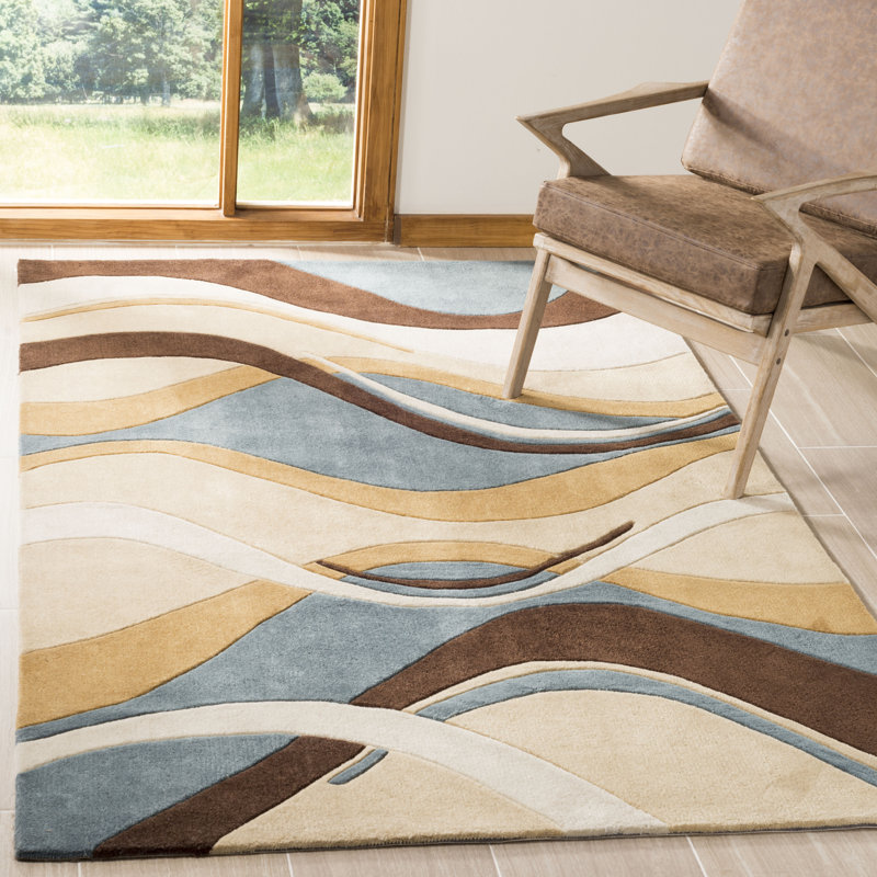 Tapis rayé performance Modern Art, Rectangle 2'6" x 4'