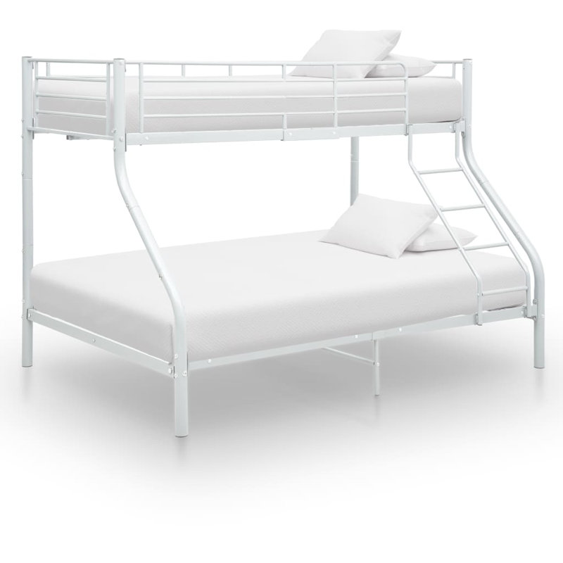 Mentone Metal Bed, White