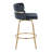  Sone 26" Velvet Fixed-Height Counter Stools with Round Footrest-89678226-89678224