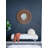 Round Carter Wooden Mirror