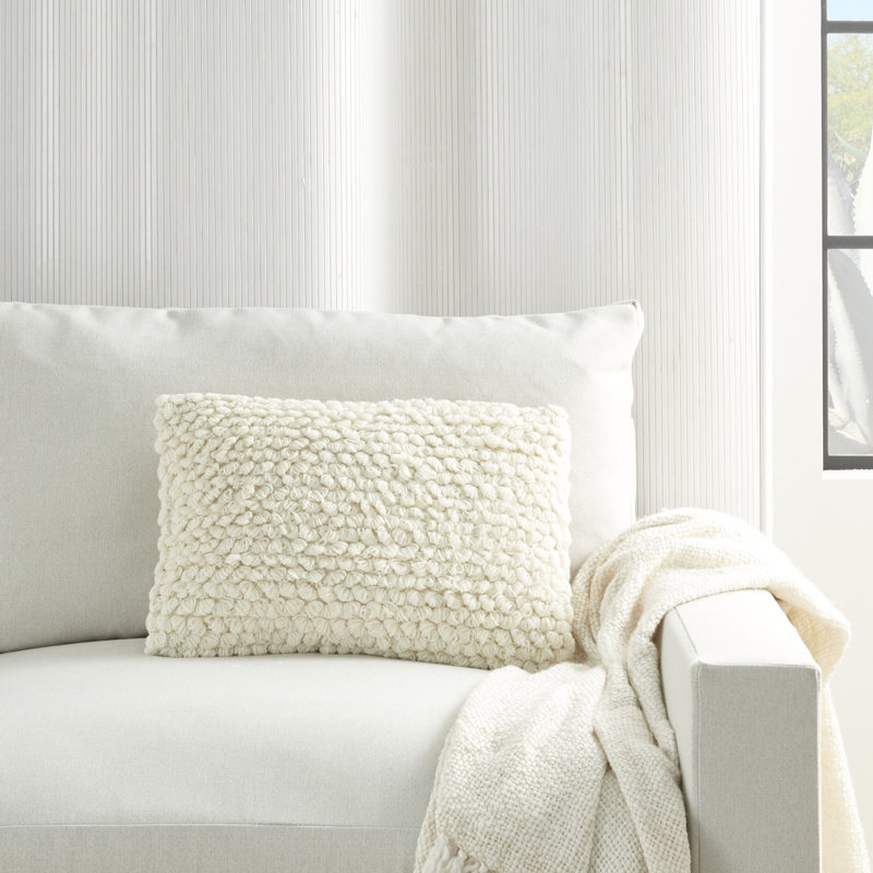 Throw Pillow, Ivory
