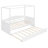 Canopy Day Bed with Trundle & Wooden Frame-125356235
