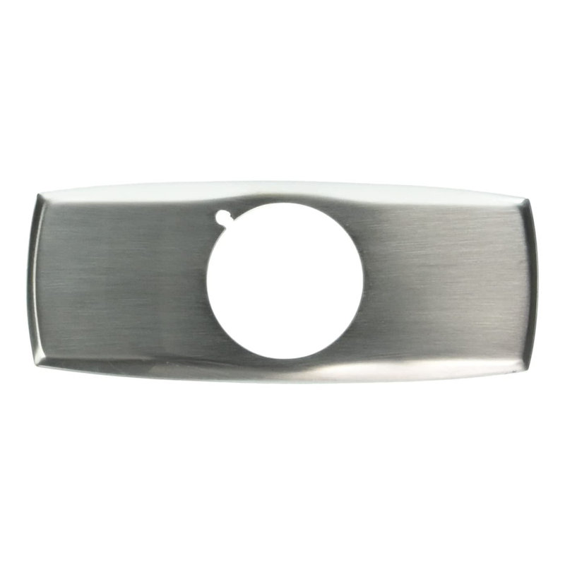 Town Square Escutcheon Plate, Satin Nickel